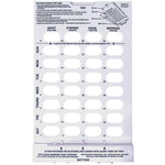 Cold Seal Blister Card Tray 28/31-day tray | Apothecary Products