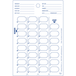 Cold Seal Card 31-dose calendar back | Apothecary Products