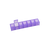 Weekly purple pill organizer