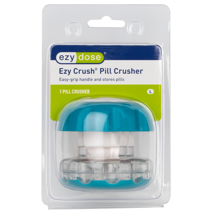 Front packaging of pill crusher