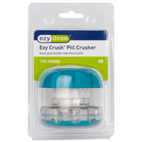 Front packaging of pill crusher