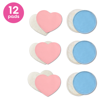 variety pack nursing pads (6 pairs)