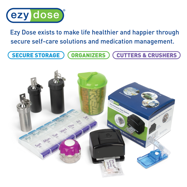 Ezy Dose exists to make life healthier and happier through secure self-care solutions and medication management