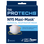 Front packaging N95 respirator mask