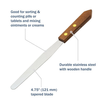 Tapered Stainless Steel Spatula