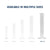 Transparent & Autoclavable Graduated Cylinder available in multiple sizes - 250 mL