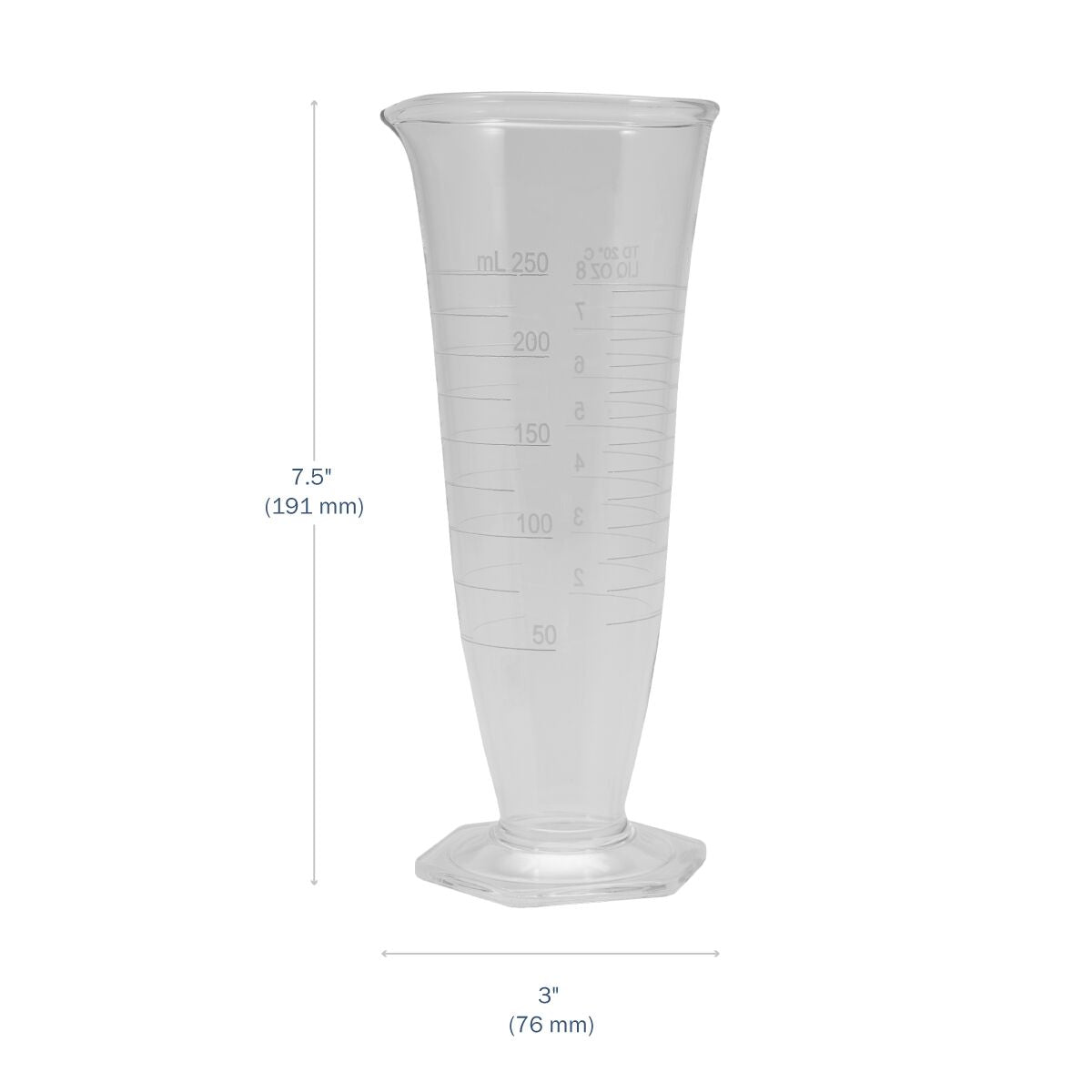 LABSOLV Borosilicate Glass Laboratory Measuring Cylinder, Capacity: 5 To  2000ml at best price in Chennai