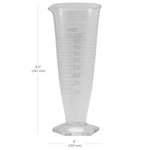 Kimax® Glass Pharmaceutical Dual-Scale Graduates 500 mL dimensions