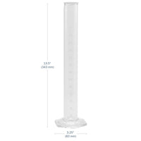 Pyrex® Metric Single Scale Graduated Glass Cylinder