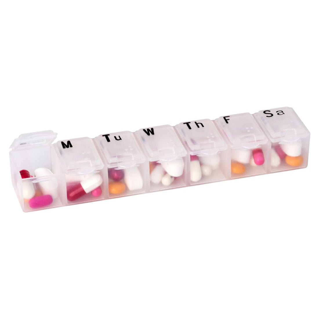 bulk image of medium weekly pill organizer