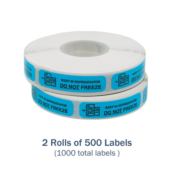 "DO NOT FREEZE" Label