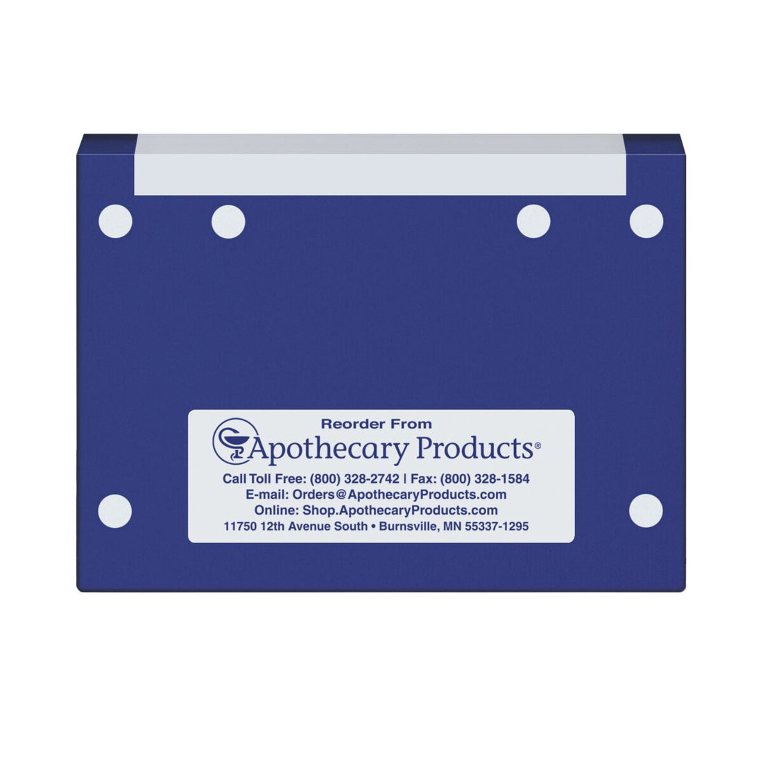 Rx File Folder with Single Fold