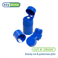 pill cutter and crusher evenly cuts and pulverizes pills