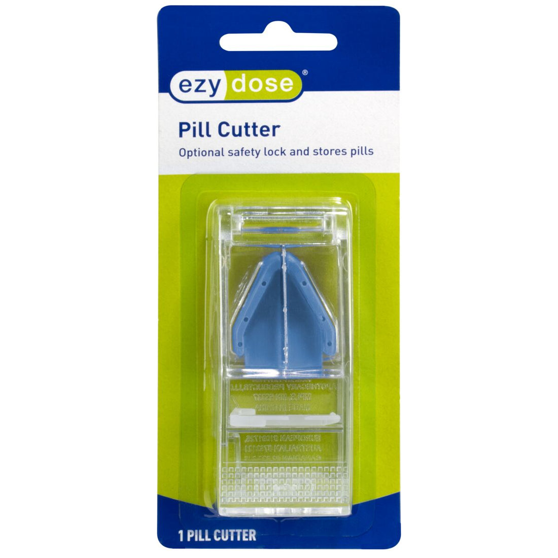 front packaging of pill cutter