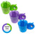 Pill and vitamin organizer comes in assorted colors that are randomly selected