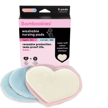 Bamboobies multi-pack nursing pads (4 pairs)