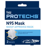 Front packaging N95 face mask