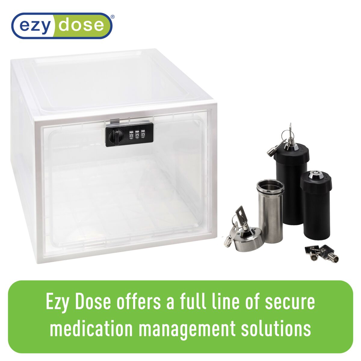 Ezy Dose® Medication Lock Box
