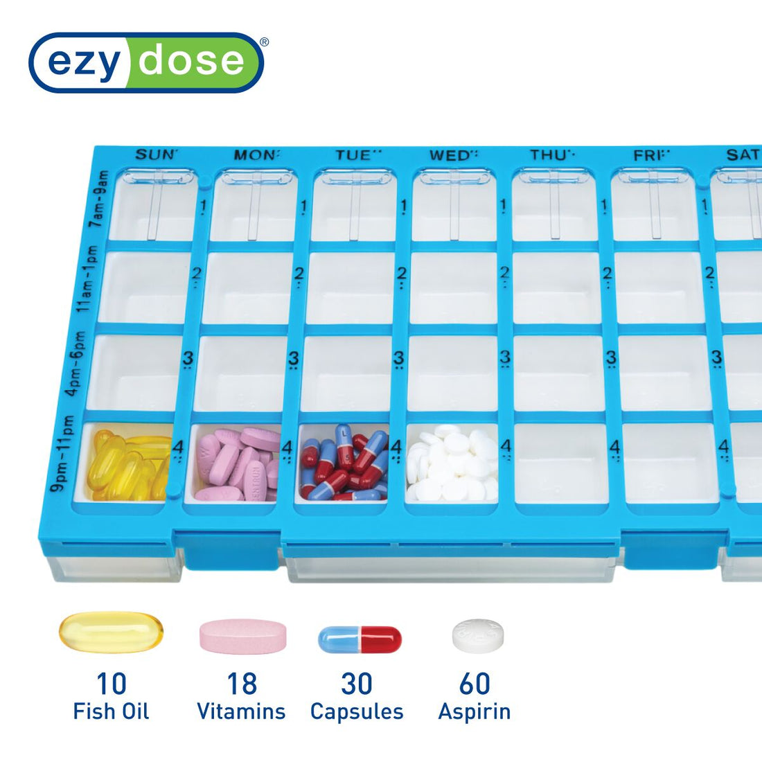 pharmadose pill capacity