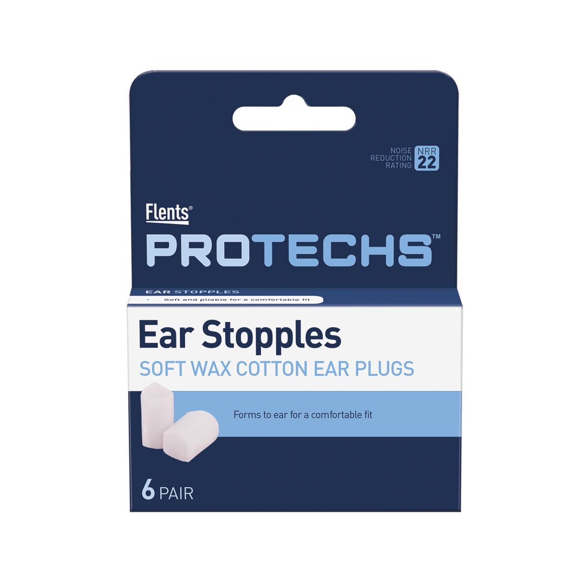 Flents PROTECHS™ Foam Ear Plugs for Sleep (NRR 28) (10 Pairs