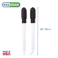 Flents® Bent & Straight-Tip Glass Medicine Droppers (1 mL)