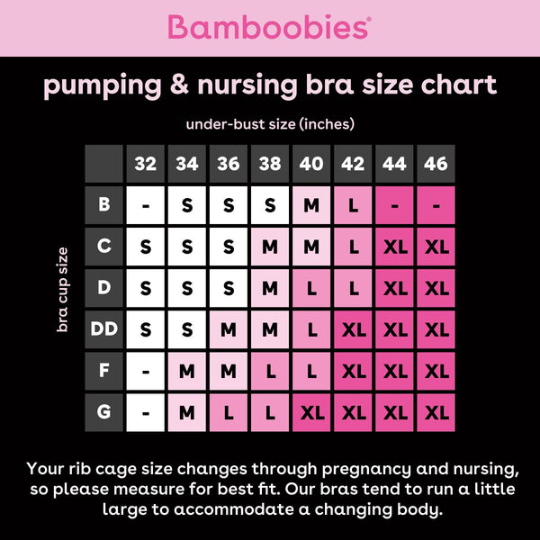Bamboobies hands-free pumping & nursing bra