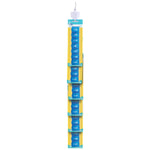 Clip strips for weekly pill organizer display