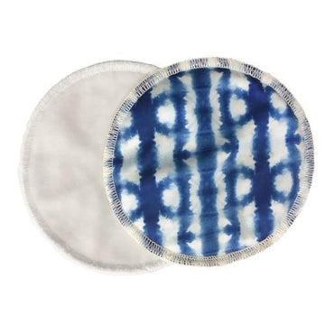 overnight nursing pads - shibori blue (6 pair)