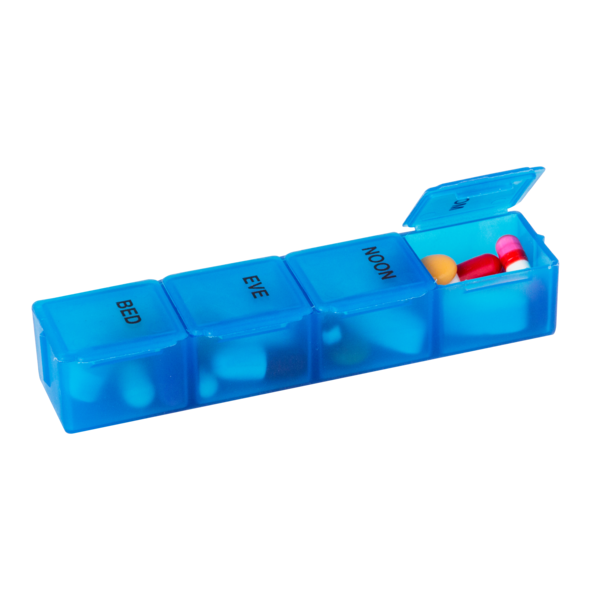 Daily Pill Reminder Blue