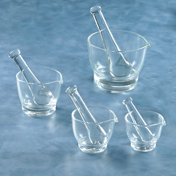 Glass Mortar & Pestle