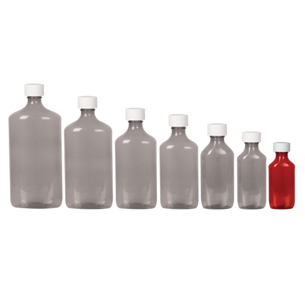 Ezy Dose® Amber Oval Pharmacy Bottle | Child-Resistant Cap – Apothecary ...