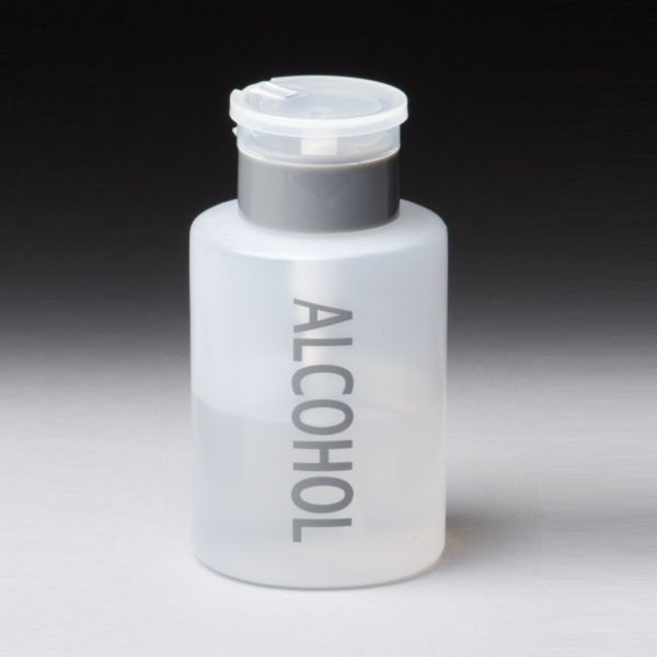 Alcohol Touch Pump Bottle closed