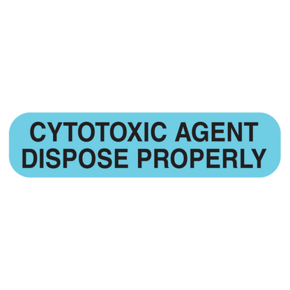 "CYTOTOXIC AGENT" Label