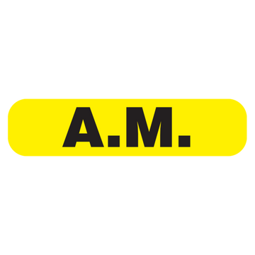 "AM" Label