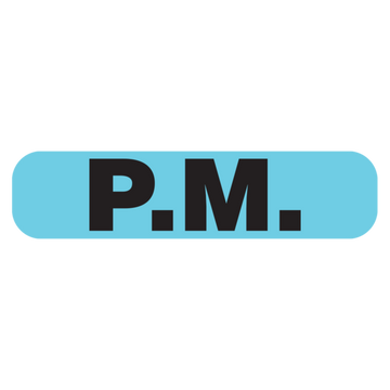 "PM" Label