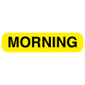 "MORNING" Label