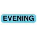 "EVENING" Label