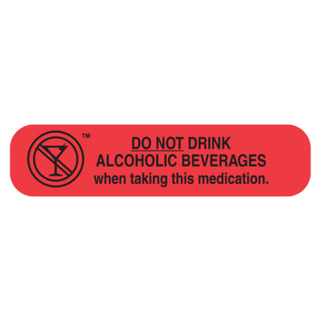 "DO NOT DRINK ALCOHOLIC" Label