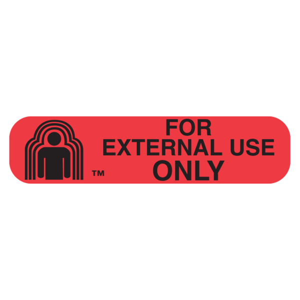 &quot;FOR EXTERNAL USE&quot; Medication Label