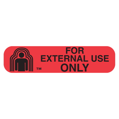 "FOR EXTERNAL USE" Medication Label