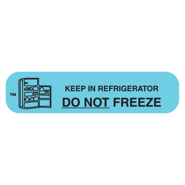 "DO NOT FREEZE" Label