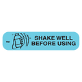 "SHAKE WELL BEFORE USING" Label