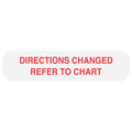 "REFER TO CHART" Label