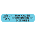 "DROWSINESS" Label