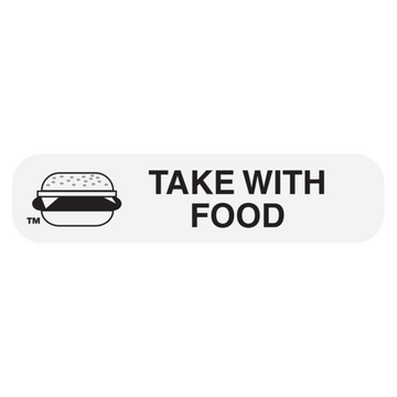 "Take With Food" Label