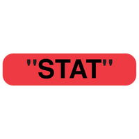 "STAT" Medication Label