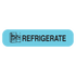 "REFRIGERATE" Medication Label