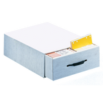 Rx file double compartment drawer