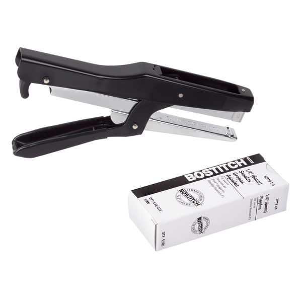 Heavy-Duty Staples (1/4&quot;) and Heavy-Duty Stapler