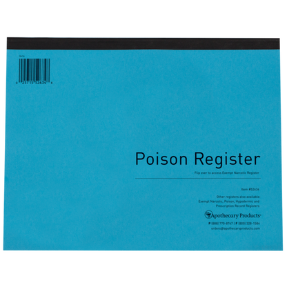Poison Register